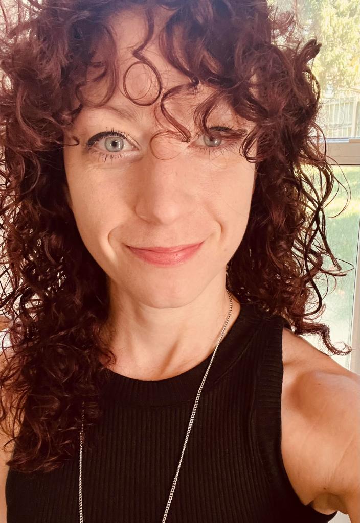 A basic picture of Rachel Doria, owner of Modest Canvas Company.